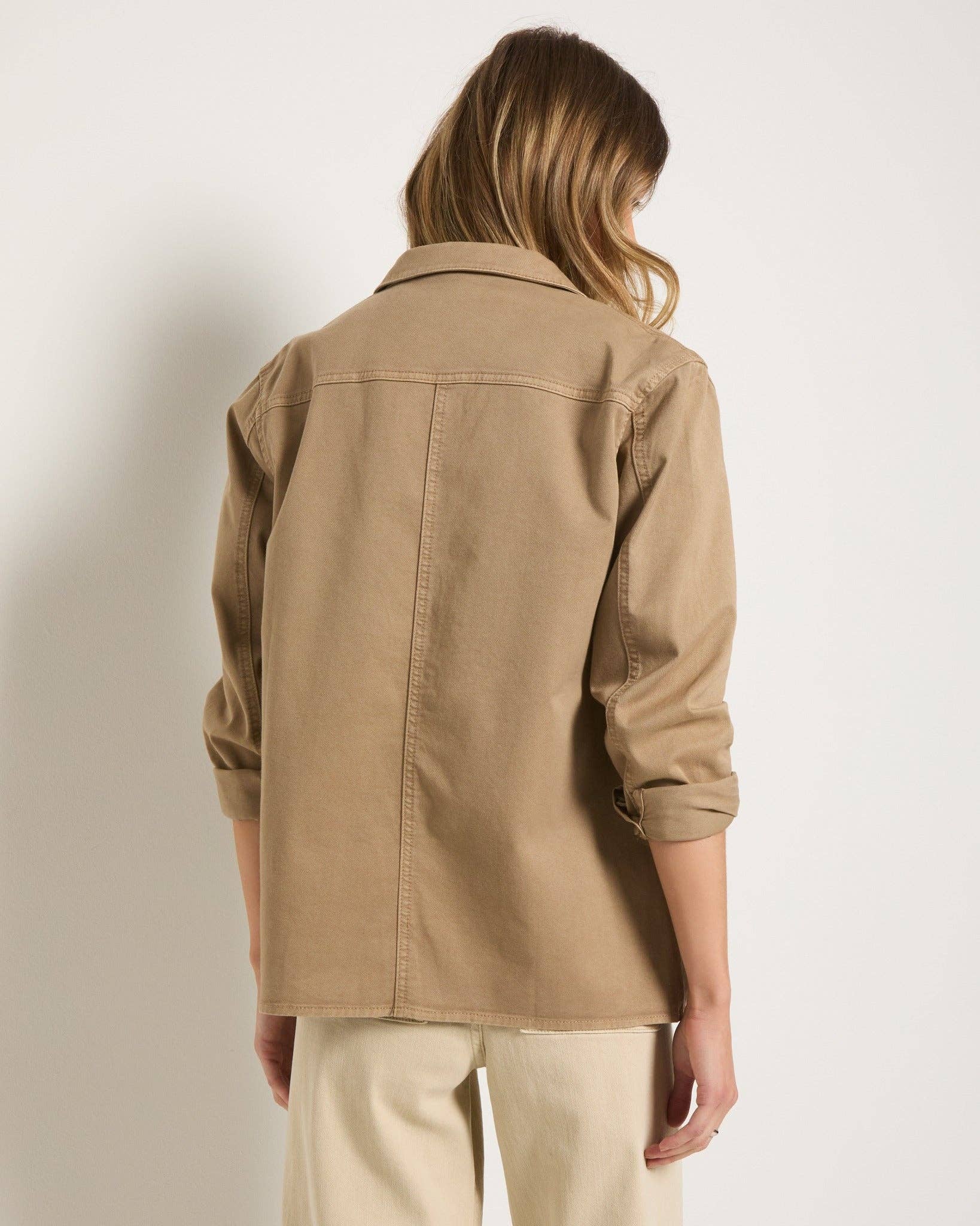 Yazmin Pierside Twill Chore Jacket - Cloth + Cabin