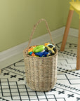 Woven Seagrass Hanging Basket