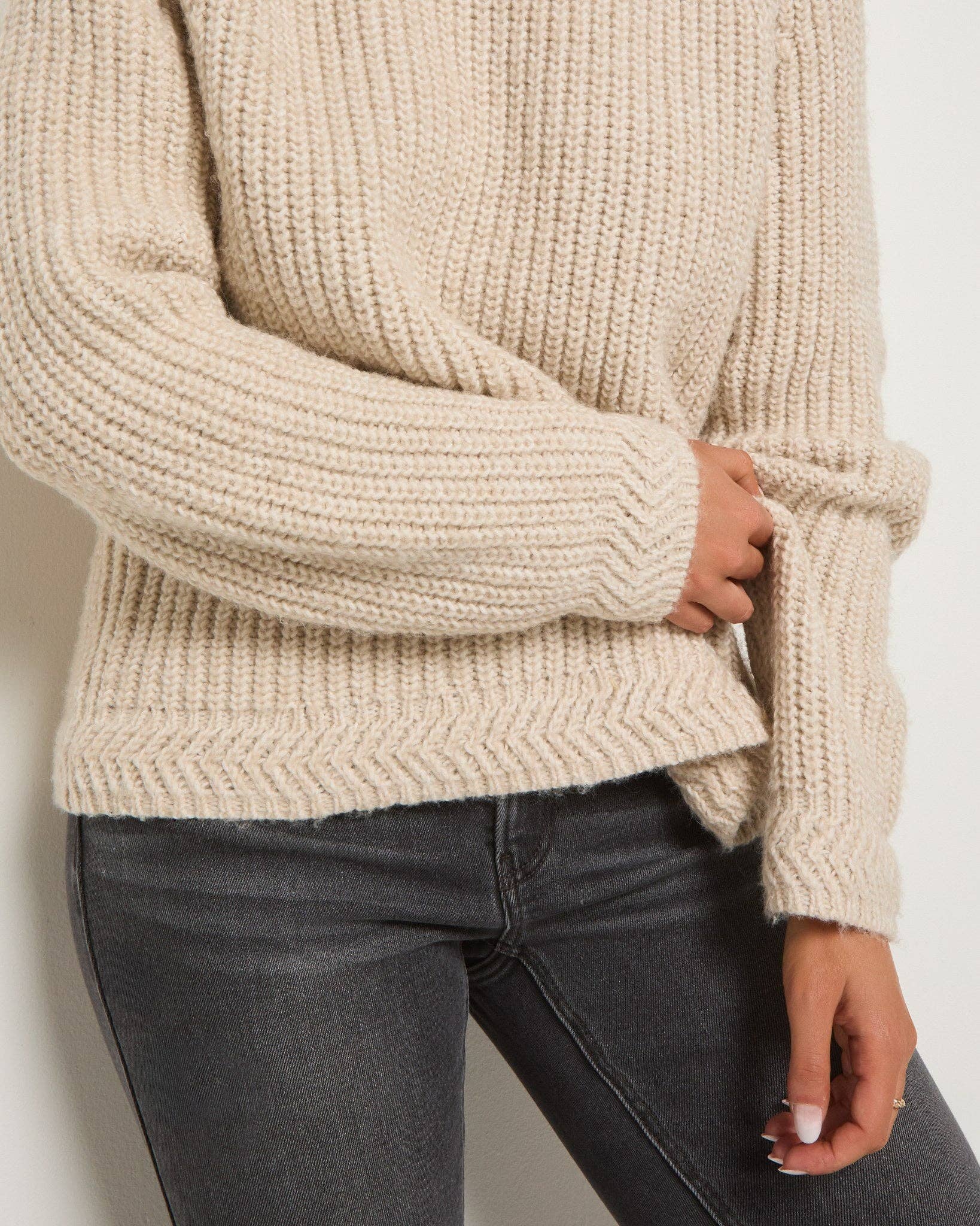 Caitlin Fisherman Raglan Sweater - Cloth + Cabin