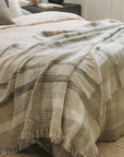 Zen Garden Plaid Throw Blanket - Cloth + Cabin