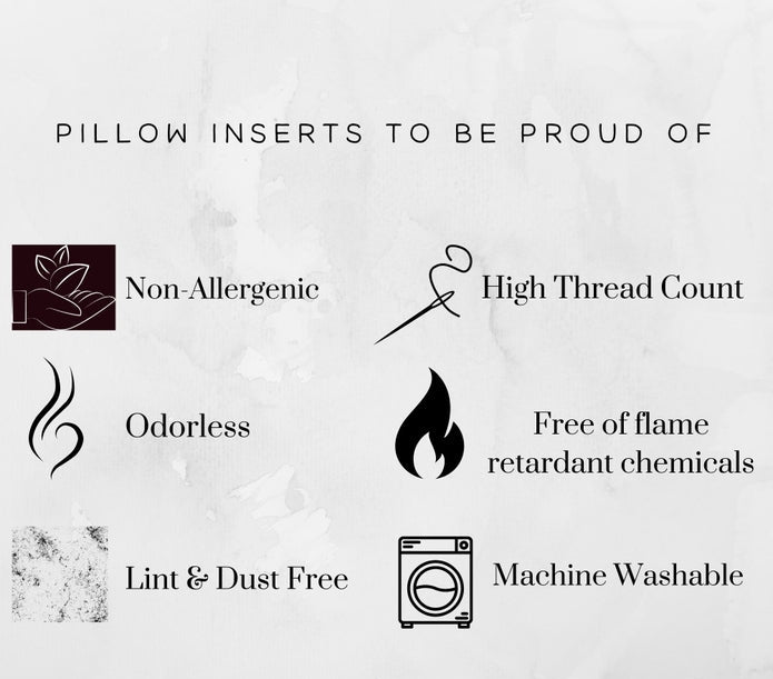 Alternative Down Pillow Inserts - Cloth + Cabin