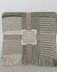 Zen Garden Plaid Throw Blanket - Cloth + Cabin