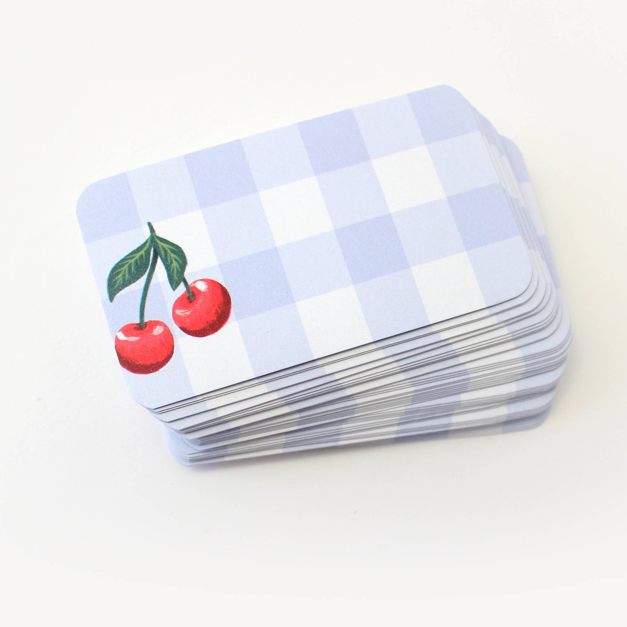 Cherry Gingham Pocket Notes™ - Cloth + Cabin