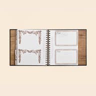 Around Our Table: Blank Recipe Book with Recipe Cards - Cloth + Cabin