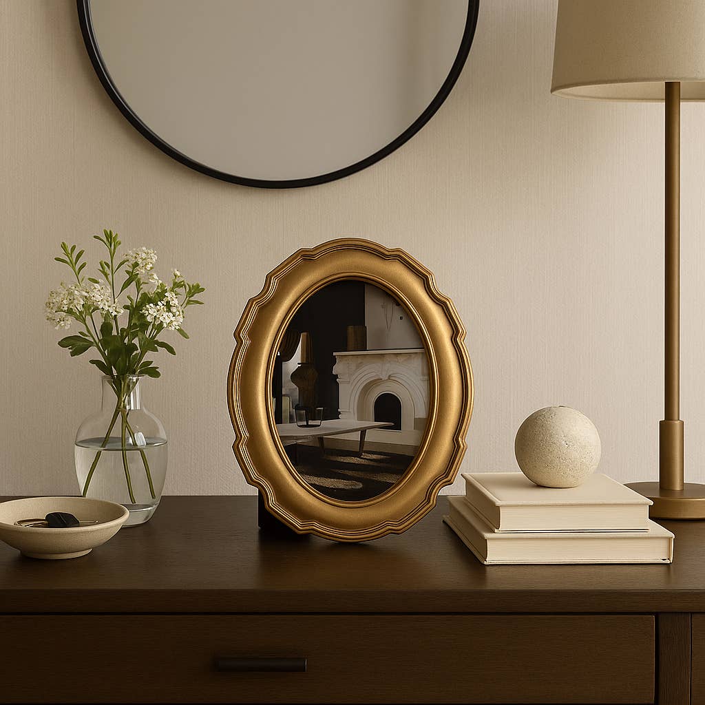 Vintage Style Photo Frame - Cloth + Cabin