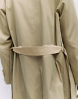 Diane Brushed Twill Trench Coat
