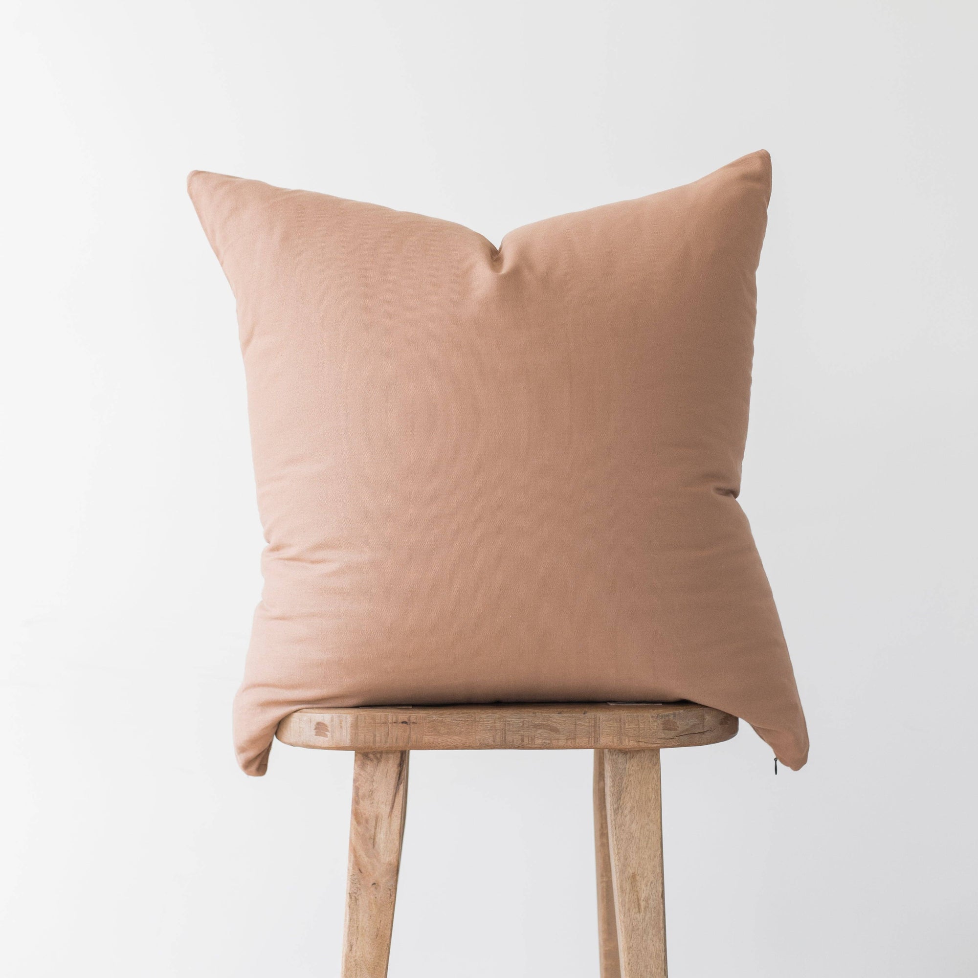 Dusty Rose Basics Pillow Cover
