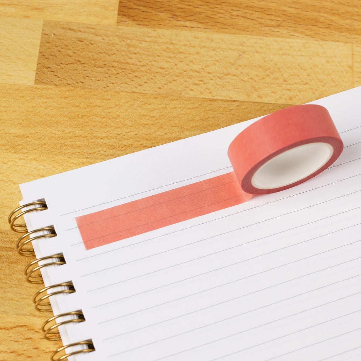 Coral Washi Tape - Cloth + Cabin