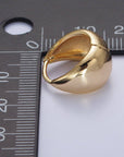Chubby Band Hoops Huggie Earrings - Cloth + Cabin