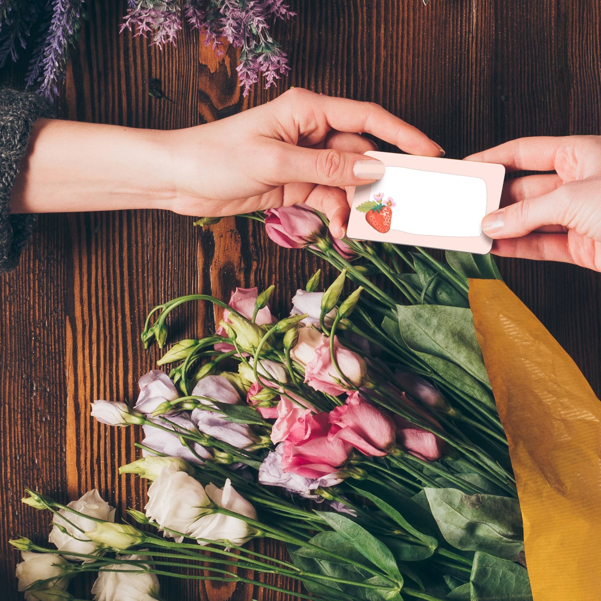 Strawberry Pocket Notes™ - Cloth + Cabin