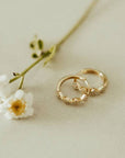 Alice Diamond Hoops - Cloth + Cabin