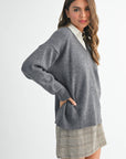 Tamara Oversized V-Neck Sweater - Cloth + Cabin