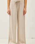 Kyra 29"  Striped Linen Pants - Cloth + Cabin