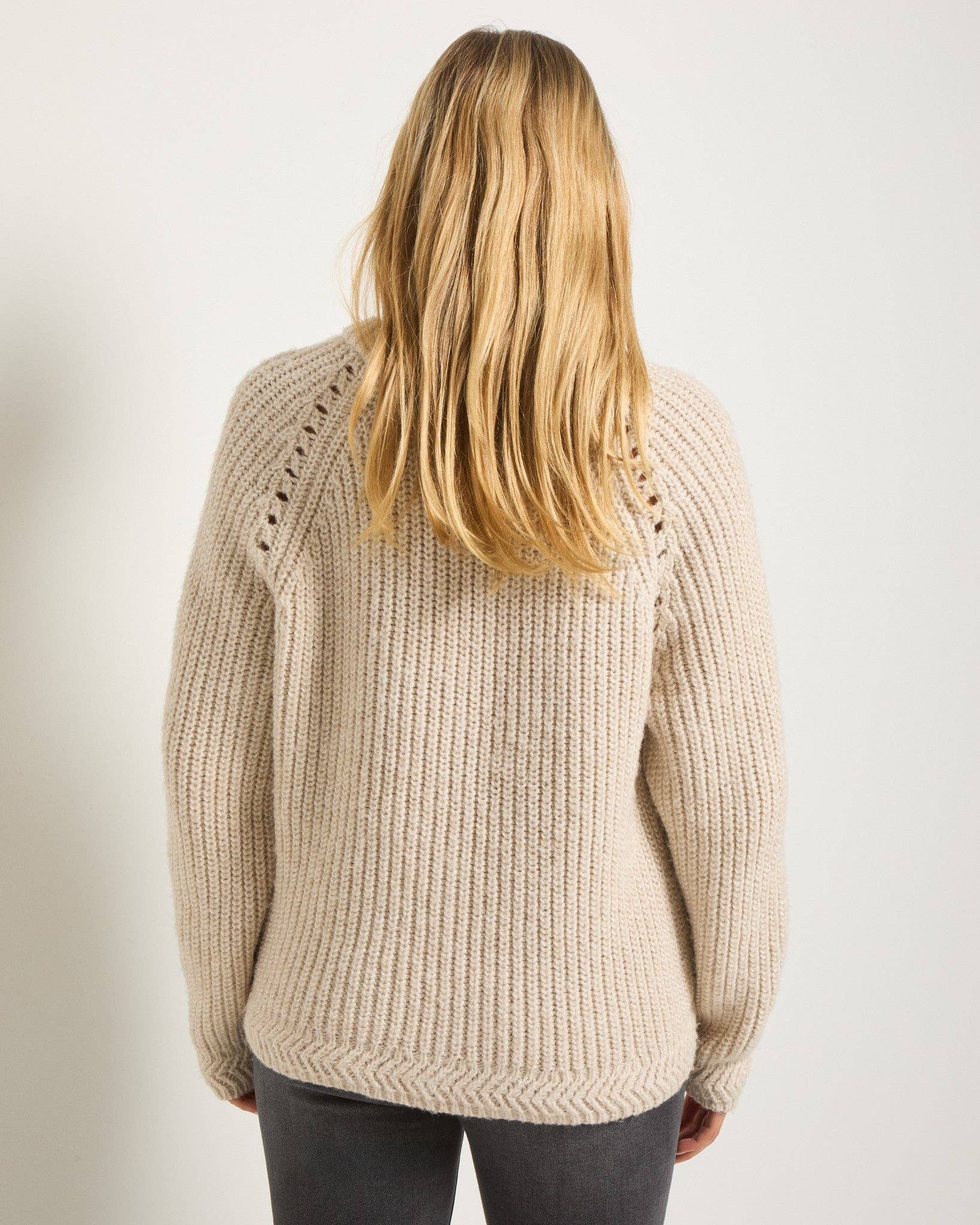 Caitlin Fisherman Raglan Sweater - Cloth + Cabin