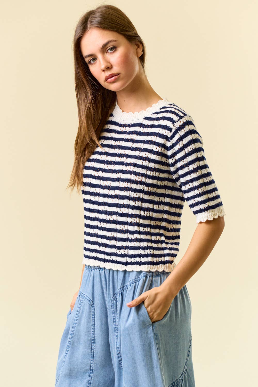 Haylie Knit Top - Cloth + Cabin