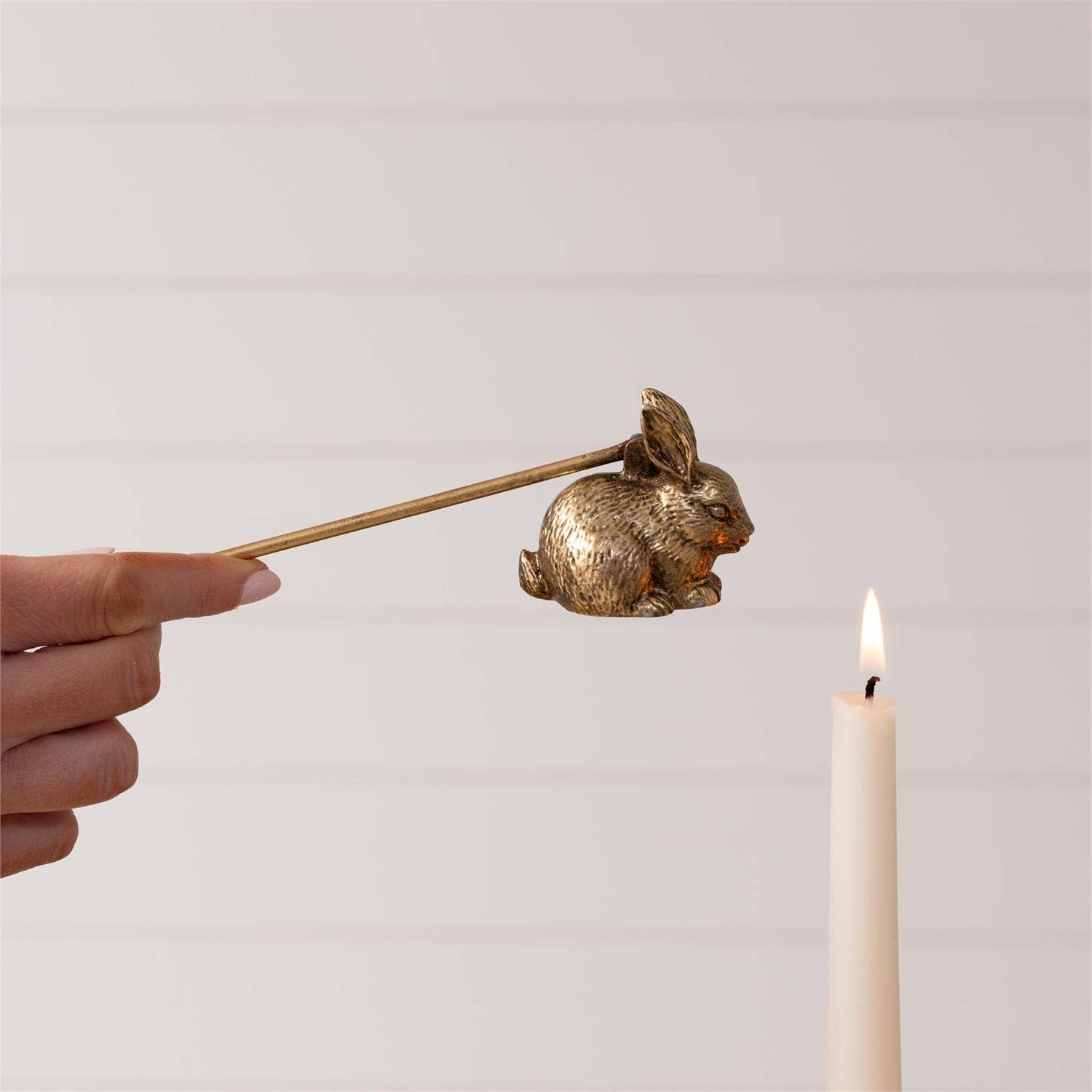 Gold Rabbit Candle Snuffer - Cloth + Cabin