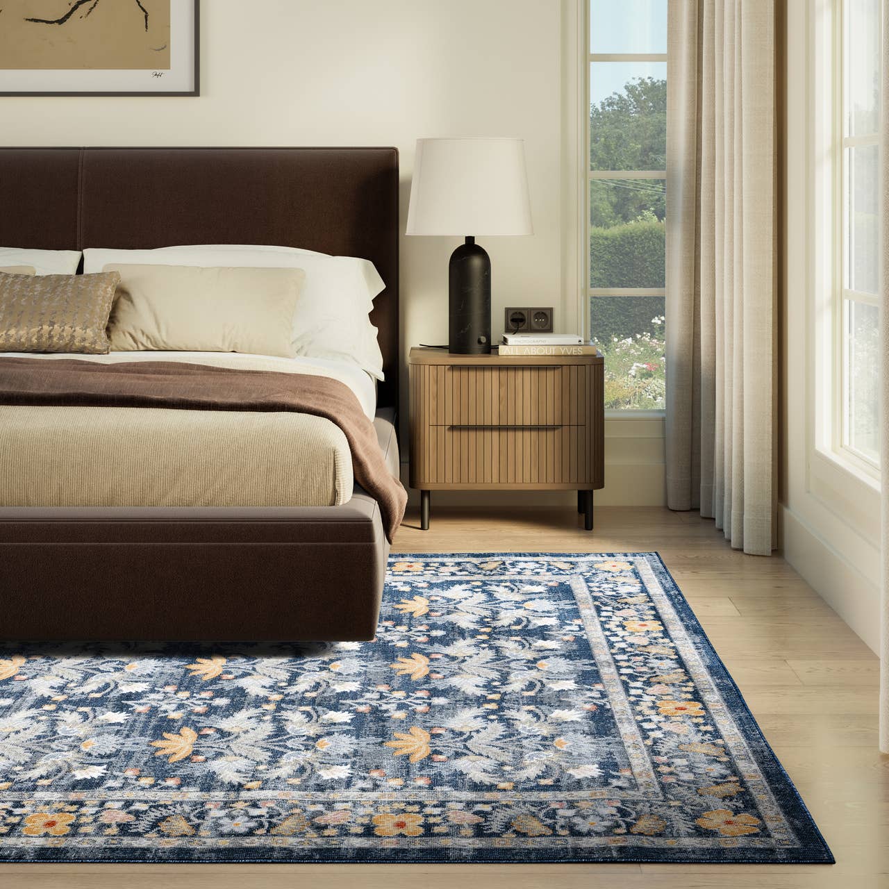 4 X 6 Dalia Lotus Indoor Outdoor Rug