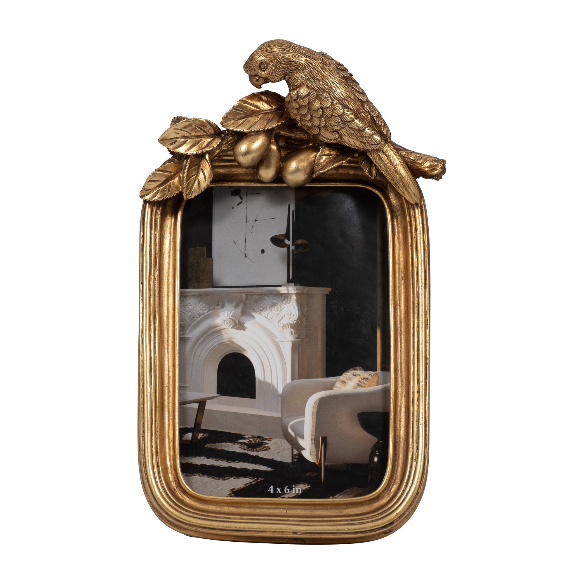 Gold Bird Picture Frame - Cloth + Cabin