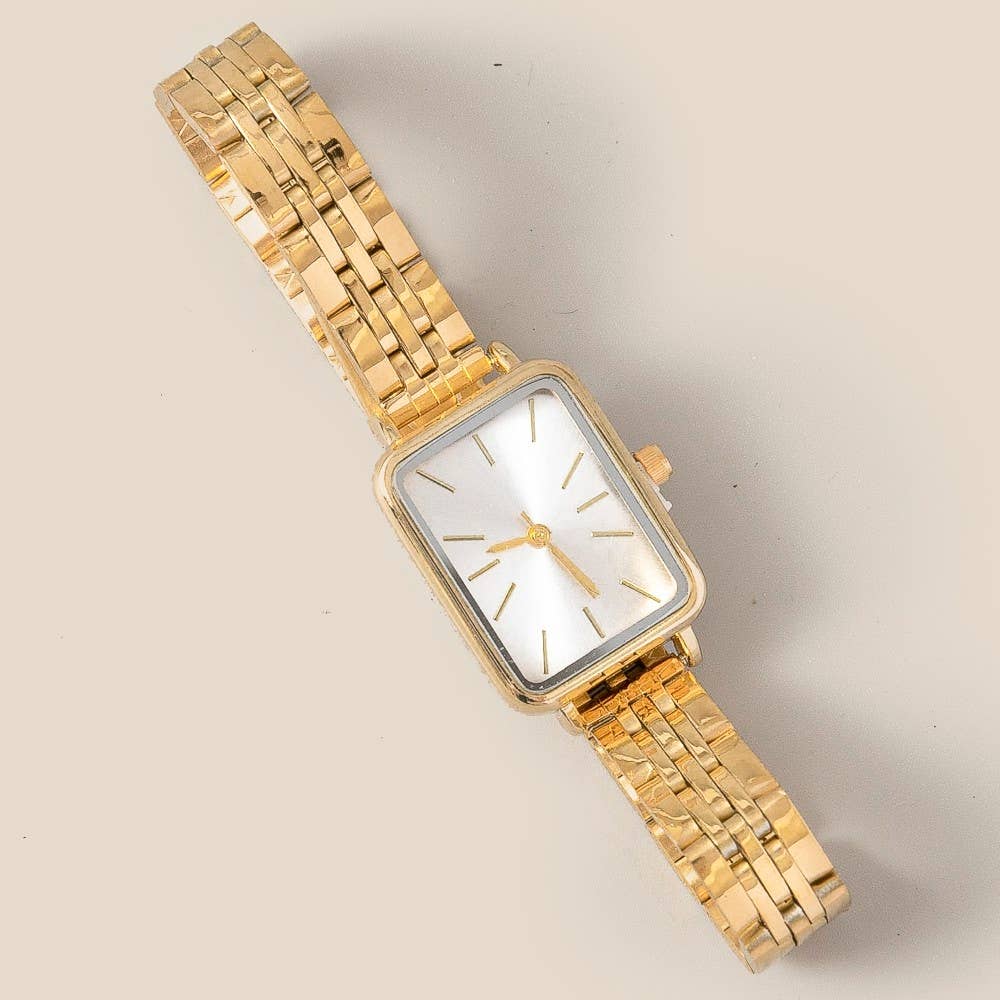 Minimalist Rectangle Watch - Cloth + Cabin