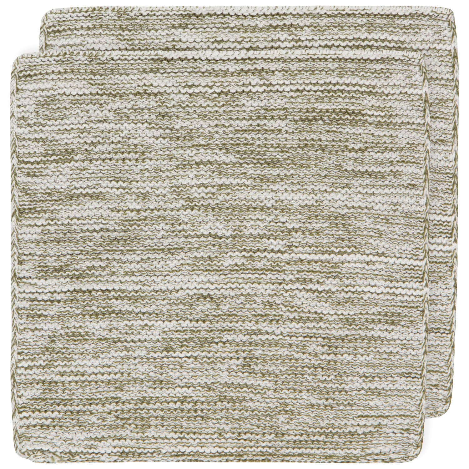 Olive Branch Knit Dishcloths Set of 2 - Cloth + Cabin