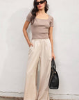 My Go To Wide Leg Trousers - Cloth + Cabin