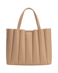 Adela Nude Recycled Vegan Leather Tote Bag - Cloth + Cabin