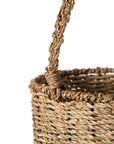 Woven Seagrass Hanging Basket