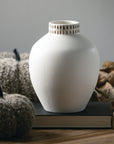 White Ceramic Modern Vase