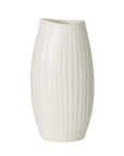 Cream Ceramic Modern Vase - Cloth + Cabin