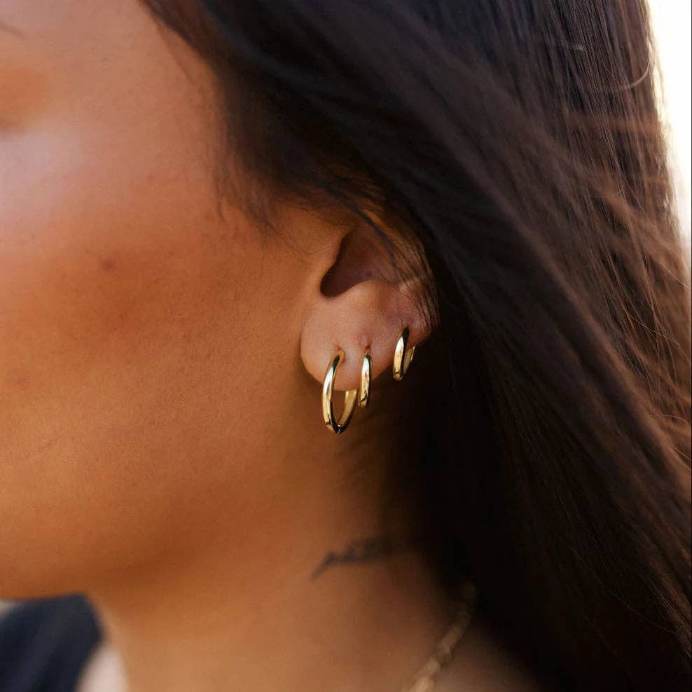 Olivia Essential Hoops - Cloth + Cabin