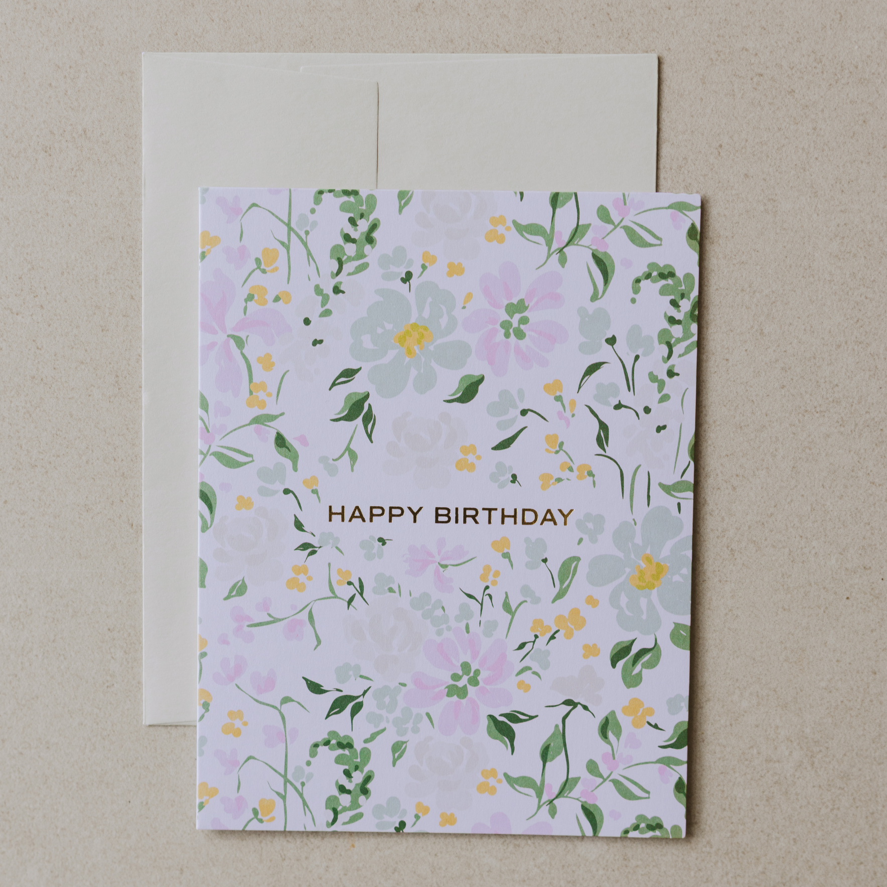 Assorted Happy Birthday Boxed Greeting Card Set - Cloth + Cabin