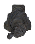 Bronze Grecian Bust Sculpture - Cloth + Cabin