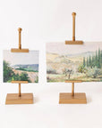 Mini Landscape Art on Gold Easel Stands - Cloth + Cabin