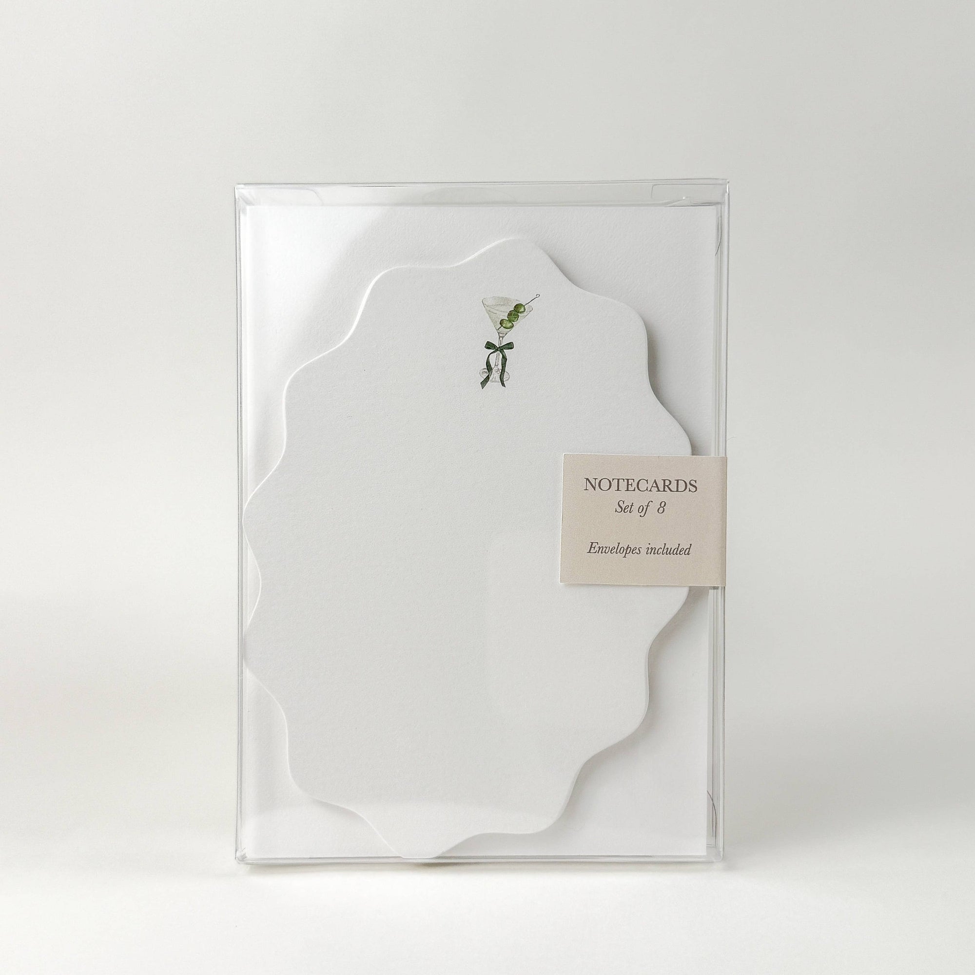 Martini Note Card Set - Cloth + Cabin