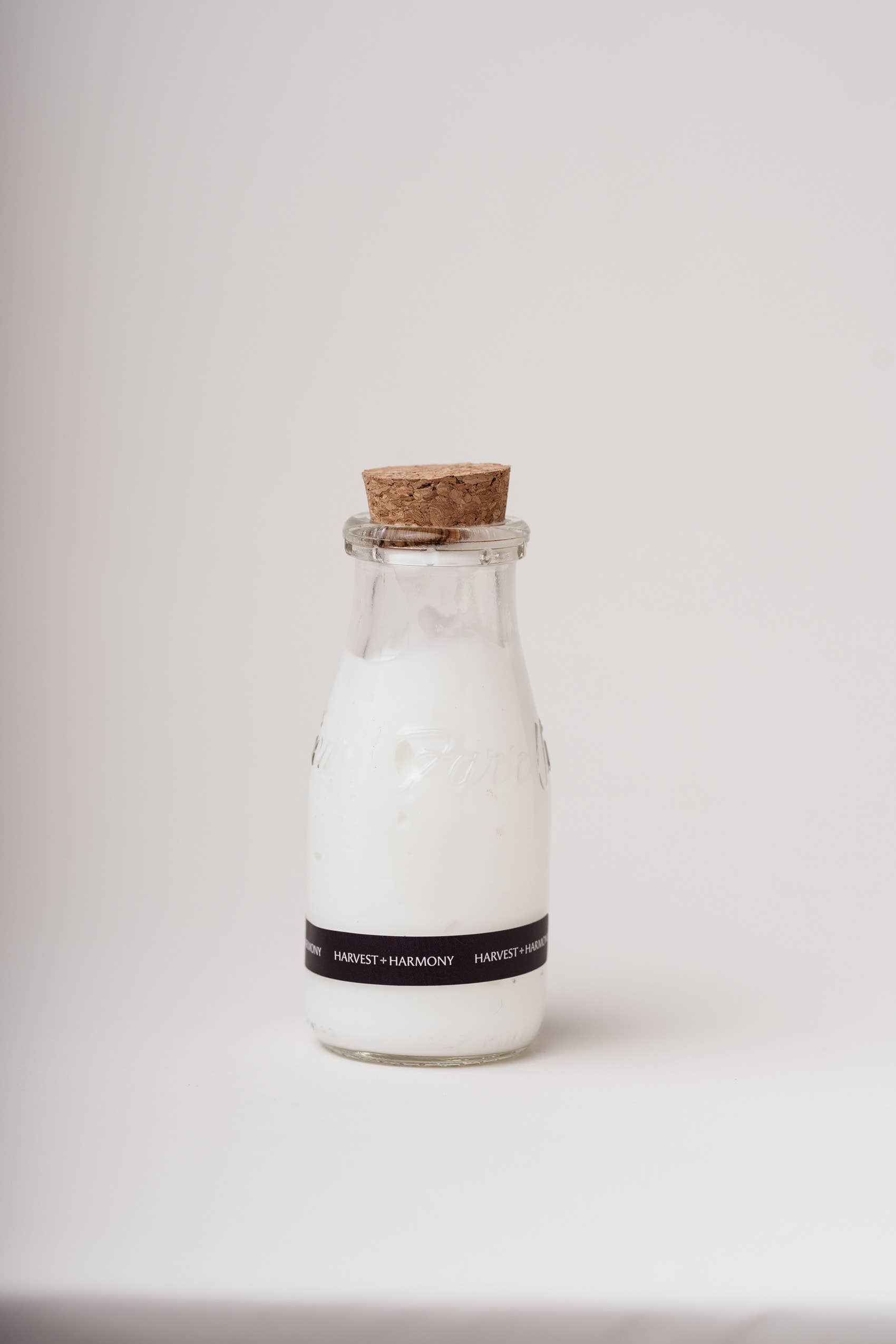 Goat Milk + Honey Lotion, Glass Milk Jug - Cloth + Cabin