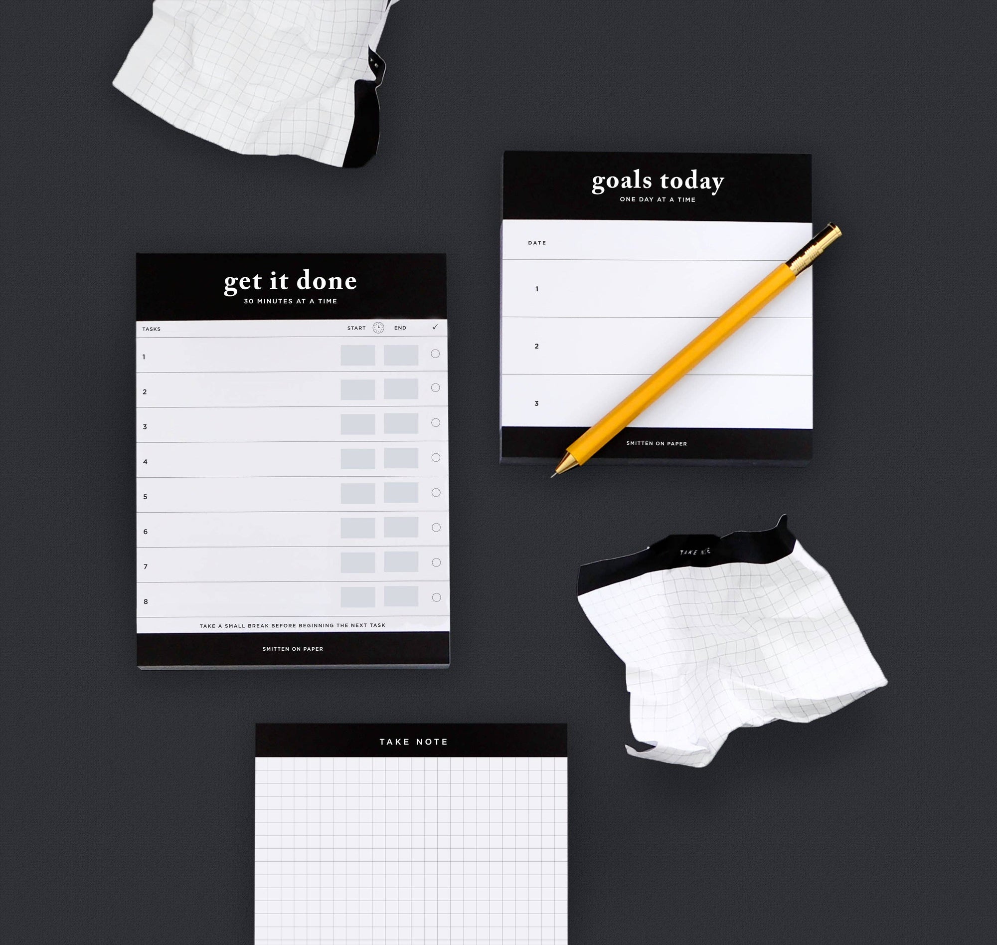 Grid Chunky Notepad - Cloth + Cabin