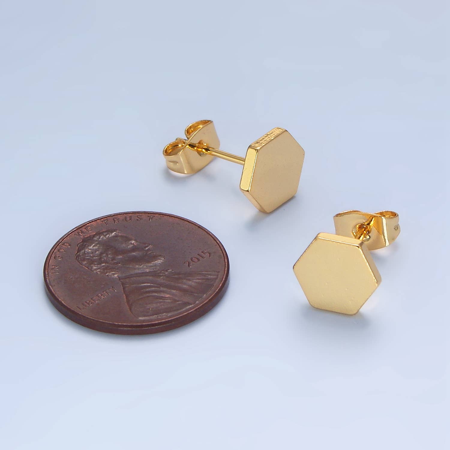 Hexagon Studs - Cloth + Cabin
