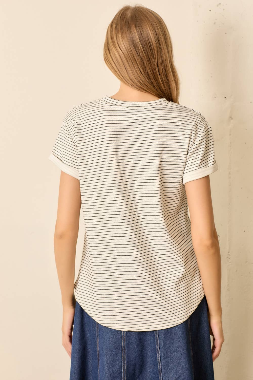 Mikaela Stripe Top - Cloth + Cabin