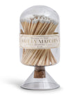 Matches in Glass Cloche Small - Smoke - Cloth + Cabin