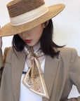 BEACH VACATION SUN FEDORA STRAW HATS FOR WOMEN_CWAH1151 - Cloth + Cabin