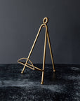 Faye Boho Brass Folding Easel Metal