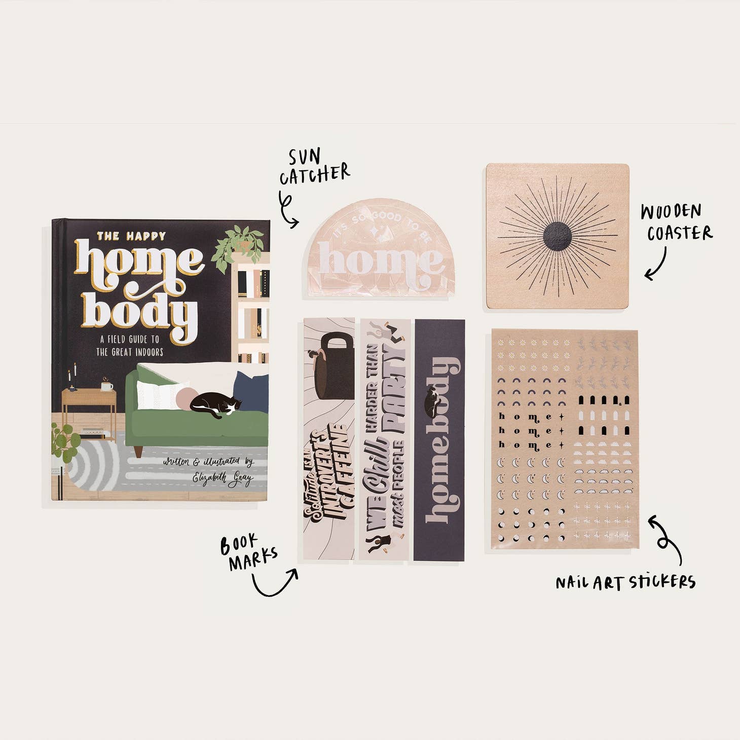The Happy Homebody: A Field Guide to the Great Indoors Book - Cloth + Cabin