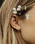 Alice Diamond Hoops - Cloth + Cabin