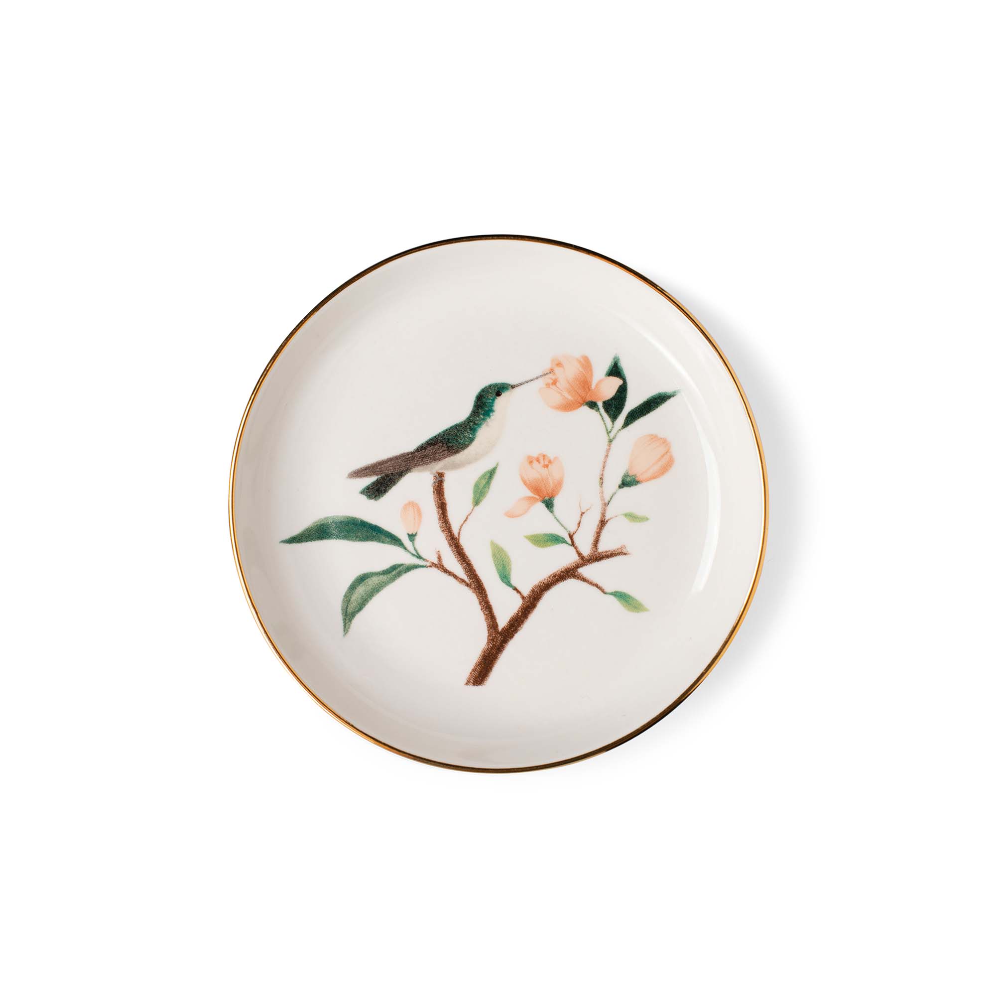 Mem Petite Bijou Memento Small Round Tray - Cloth + Cabin