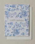 Assorted Happy Birthday Boxed Greeting Card Set - Cloth + Cabin