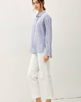 Aleah Pinstripe Button Down Shirt - Cloth + Cabin