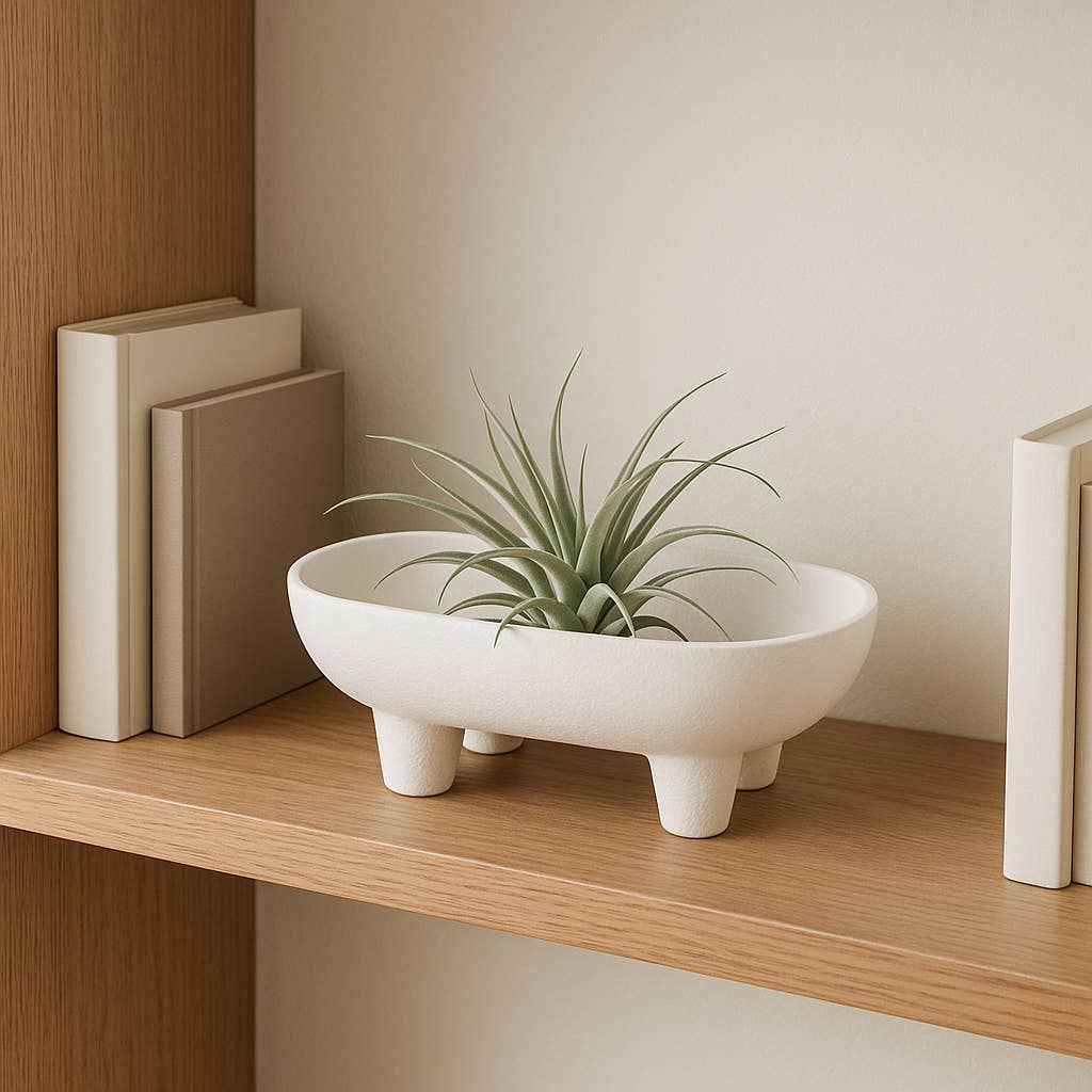 Ceramic Footed Bowl - Cloth + Cabin