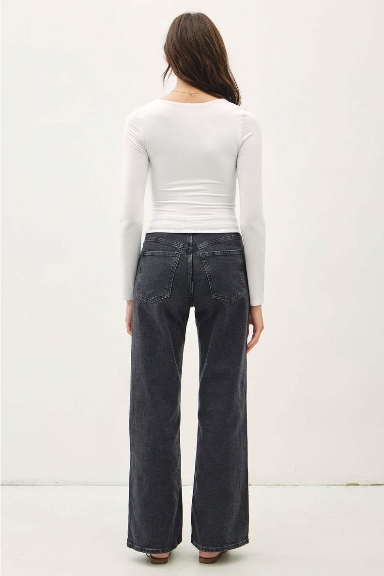 Kaleigh Basic Long Sleeve Top - Cloth + Cabin