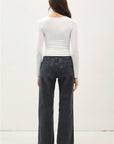 Kaleigh Basic Long Sleeve Top - Cloth + Cabin