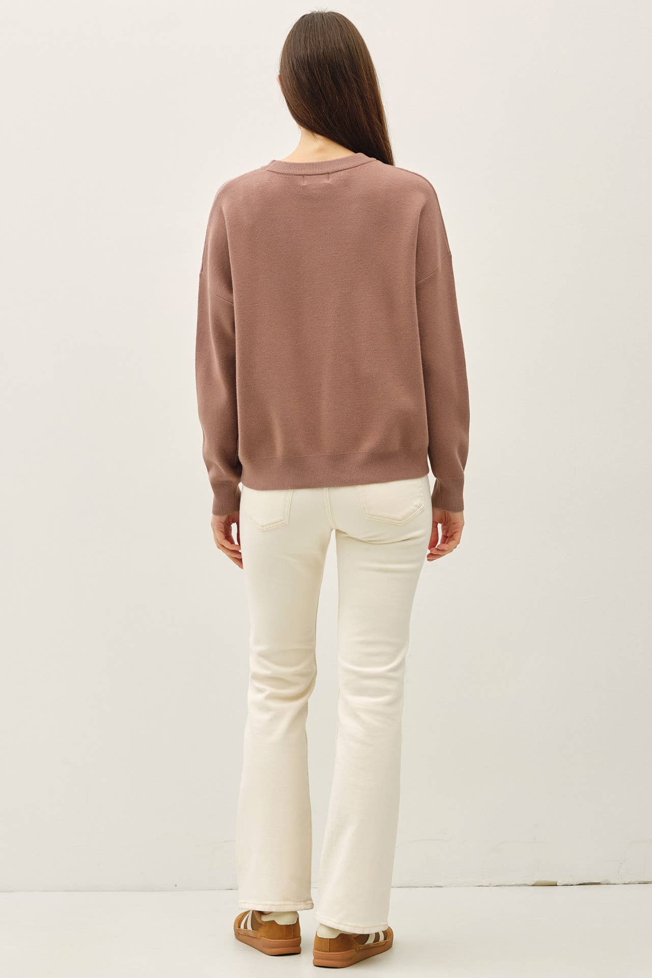 Nina Crew Neck Sweater - Cloth + Cabin